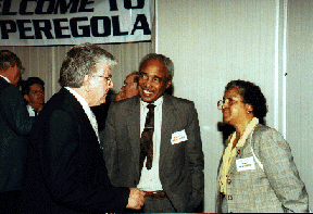 Hans Clef with Walter & Ruby Weathersby